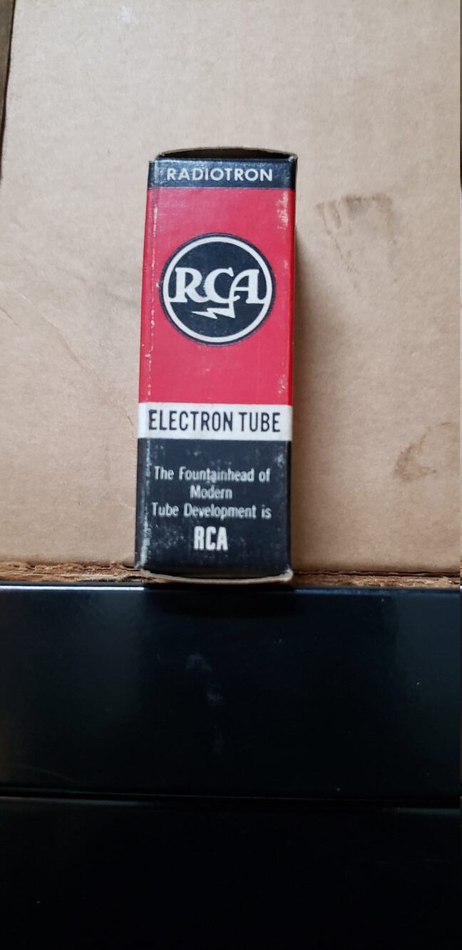 RCA Electron 6AG7 vacuum tube new in box
